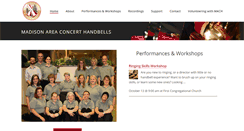 Desktop Screenshot of madisonhandbells.org